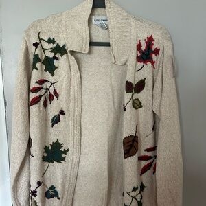 Vintage Alfred Dunner Cream cardigan